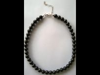 Colliers perles shungite (8mn)