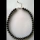 Colliers perles shungite (8mn)